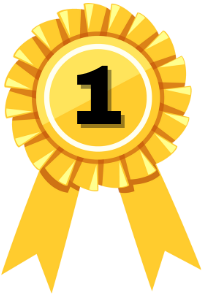 Number 1 Badge